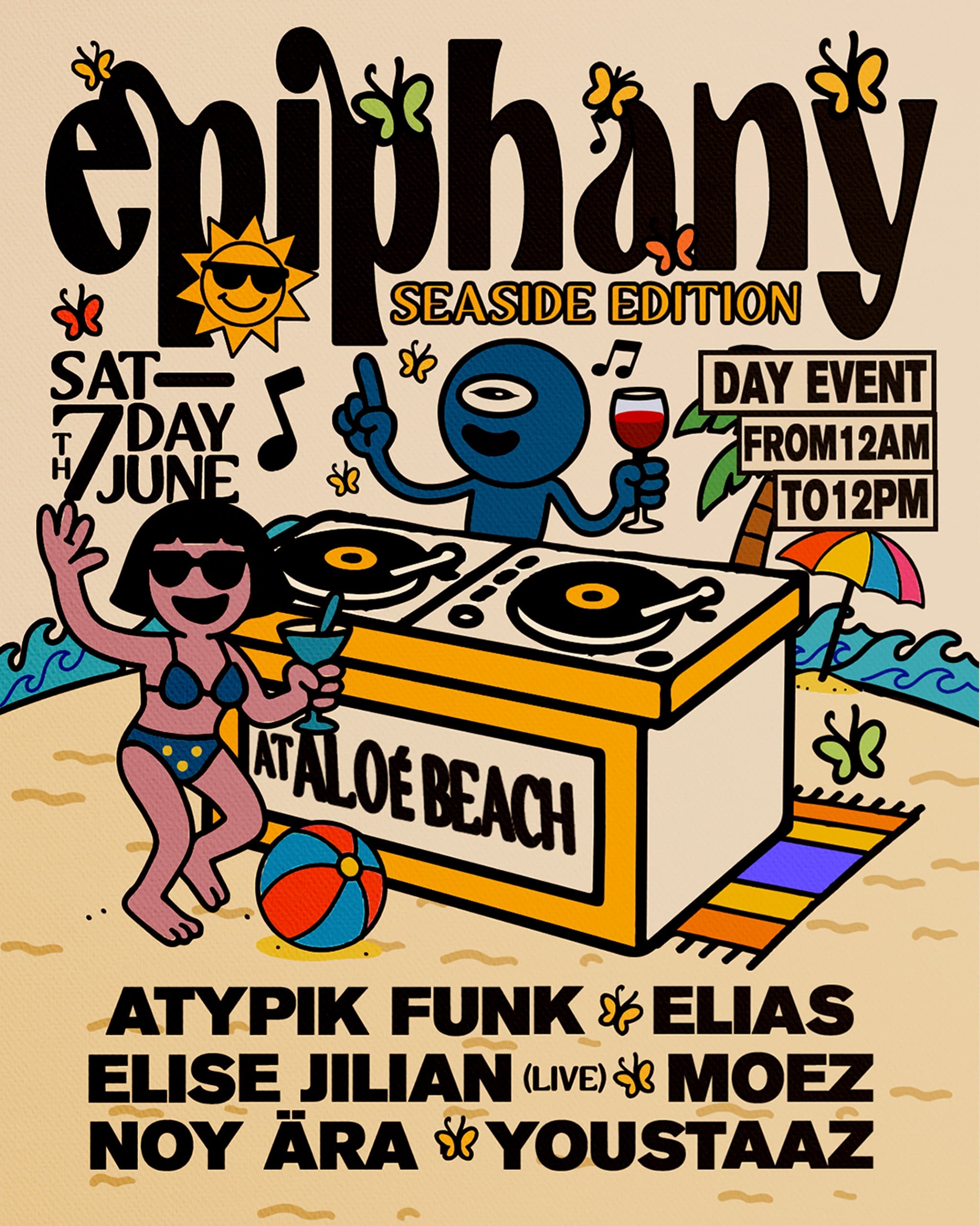Epiphany Seaside Edition Aloé Beach Omar Khayem