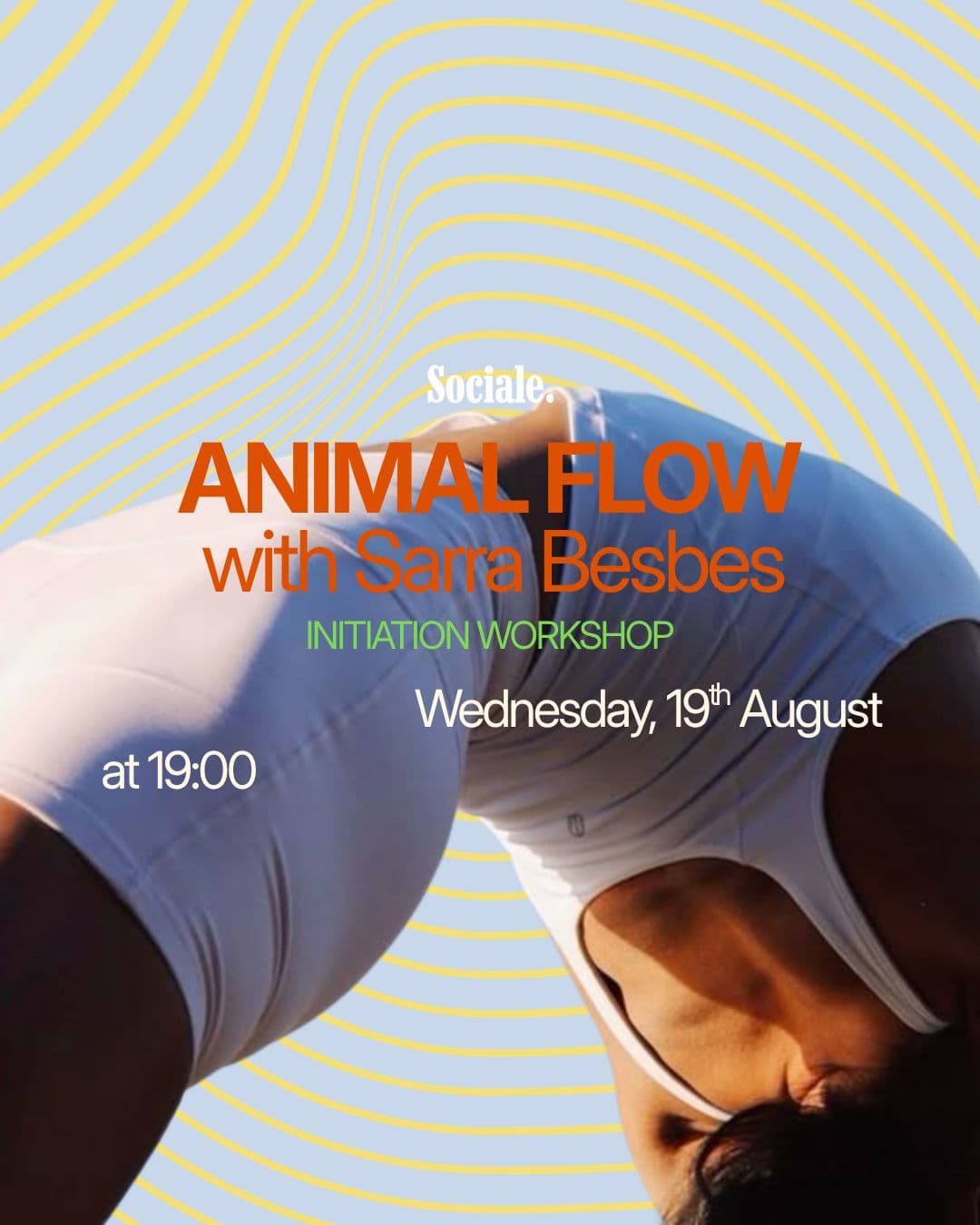 Animal Flow: Initiaion Workshop with Sarra Besbes @sassoubesbes